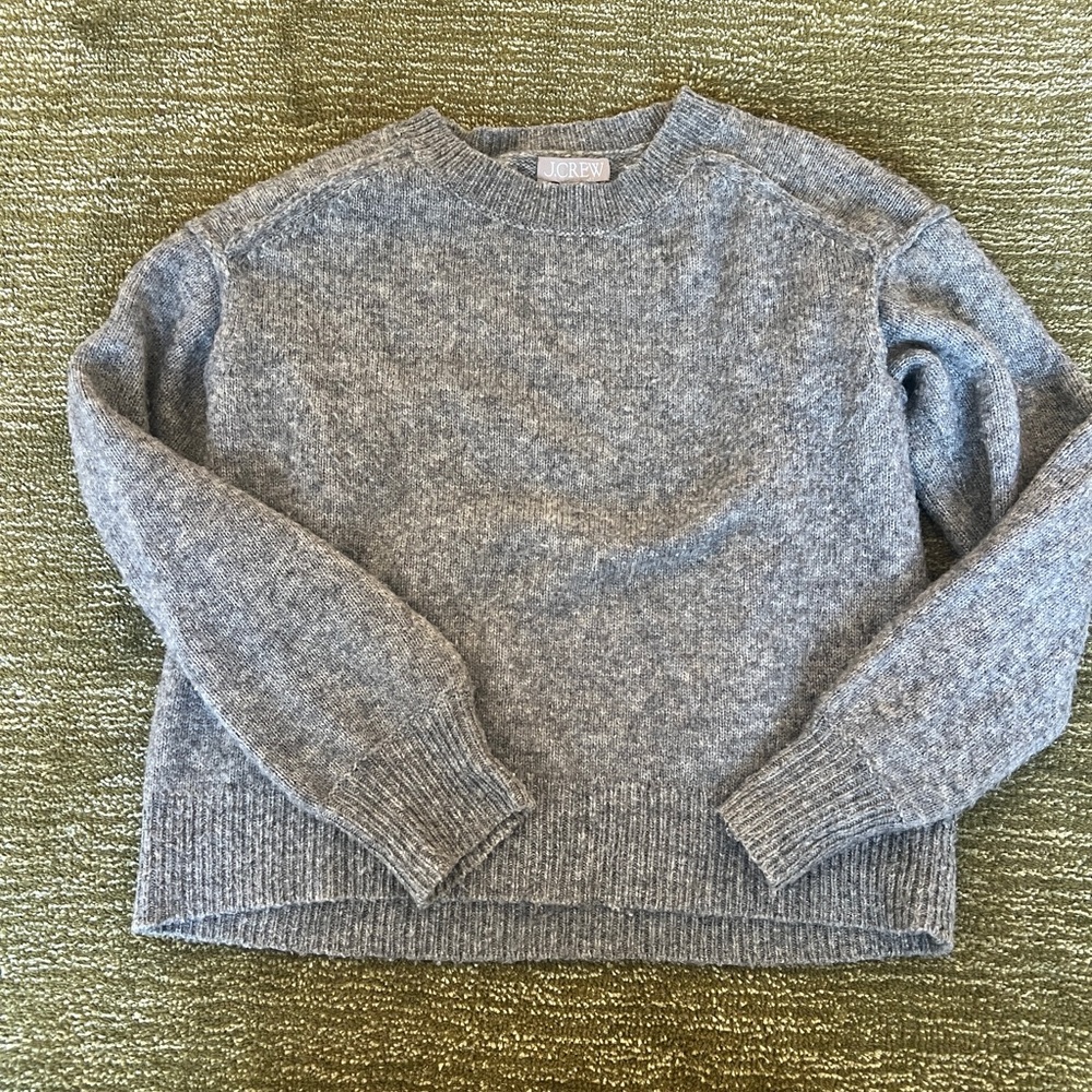 J. Crew Heather Gray Women's Sweater